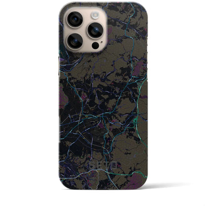 【瀬戸（愛知県）】地図柄iPhoneケース（バックカバータイプ）