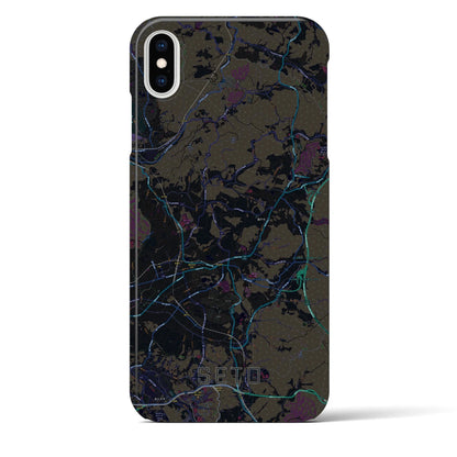 【瀬戸（愛知県）】地図柄iPhoneケース（バックカバータイプ）