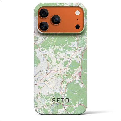 【瀬戸（愛知県）】地図柄iPhoneケース（バックカバータイプ）