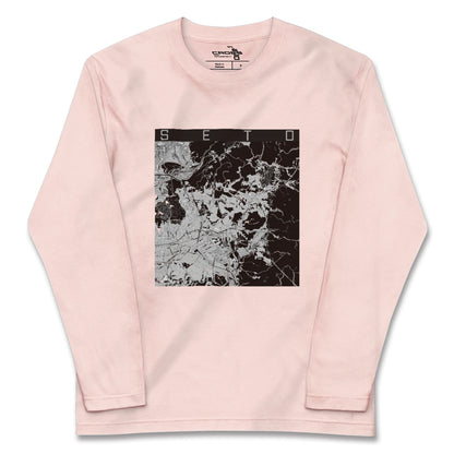 【瀬戸（愛知県）】地図柄ロングスリーブTシャツ