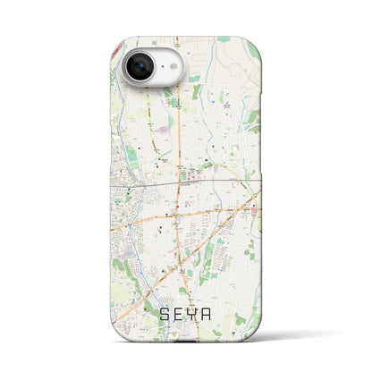 【瀬谷（神奈川県）】地図柄iPhoneケース（バックカバータイプ）