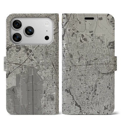 【瀬谷（神奈川県）】地図柄iPhoneケース（手帳タイプ）