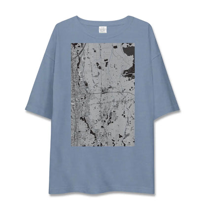 【瀬谷（神奈川県）】地図柄ビッグシルエットTシャツ