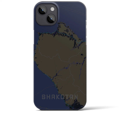 【積丹（北海道）】地図柄iPhoneケース（バックカバータイプ）