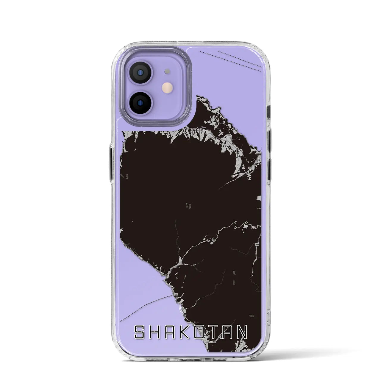 【積丹（北海道）】地図柄iPhoneケース（MagSafeタイプ）