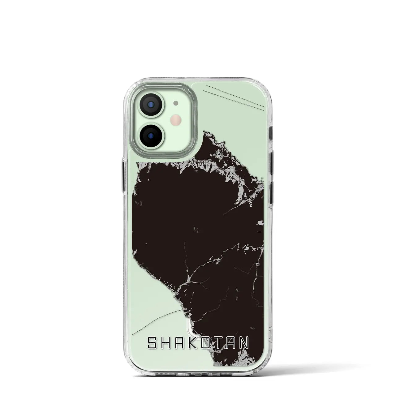 【積丹（北海道）】地図柄iPhoneケース（MagSafeタイプ）