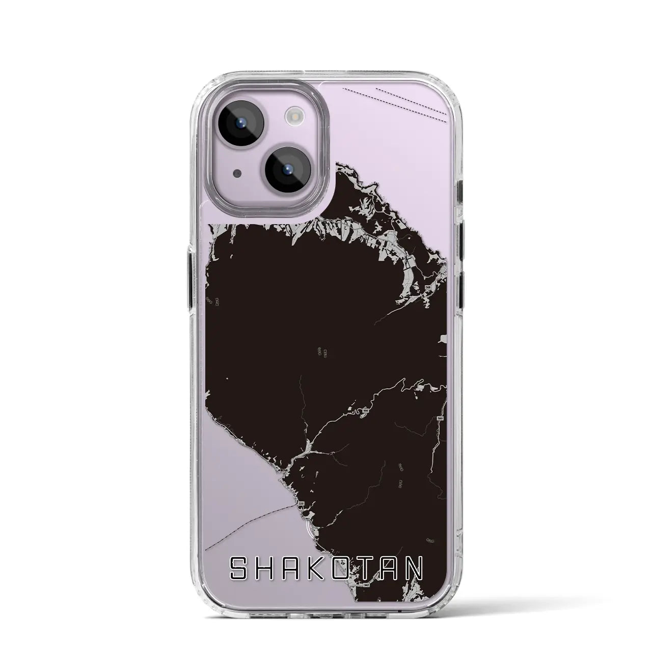 【積丹（北海道）】地図柄iPhoneケース（MagSafeタイプ）