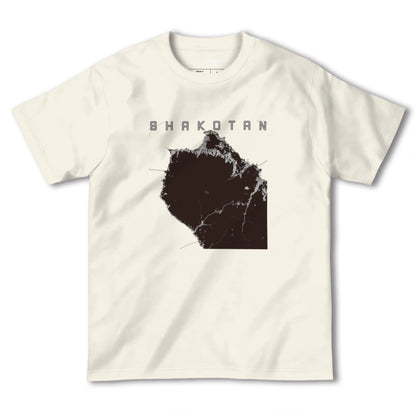【積丹（北海道）】地図柄ヘビーウェイトTシャツ