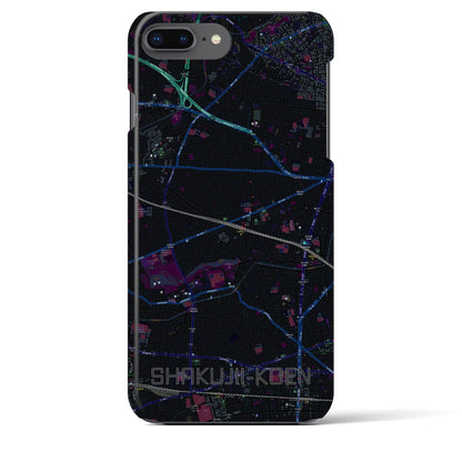 【石神井公園（東京都）】地図柄iPhoneケース（バックカバータイプ）