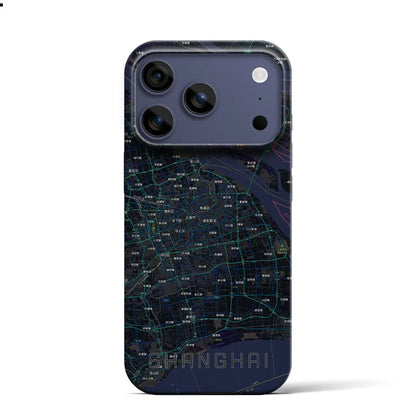 【上海2（中華人民共和国）】地図柄iPhoneケース（バックカバータイプ）
