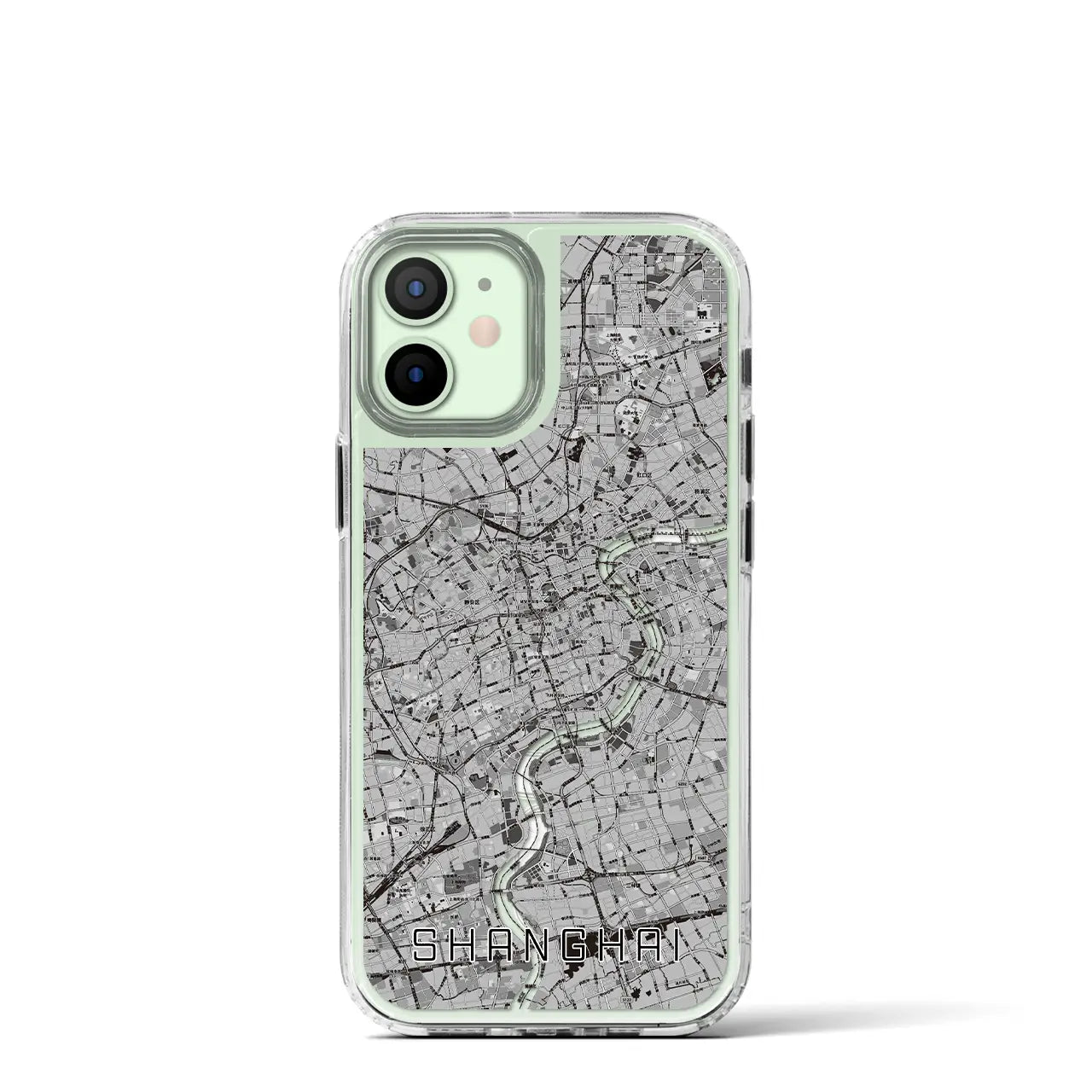 【上海（中華人民共和国）】地図柄iPhoneケース（MagSafeタイプ）