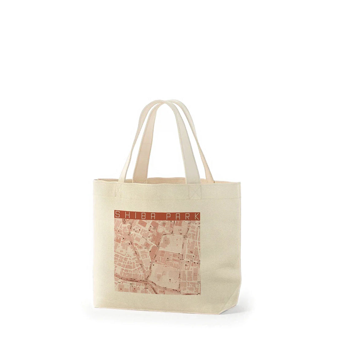【芝公園カラー】地図柄トートバッグ