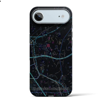 【柴原阪大前（大阪府）】地図柄iPhoneケース（バックカバータイプ）