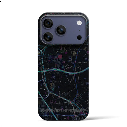 【柴原阪大前（大阪府）】地図柄iPhoneケース（バックカバータイプ）