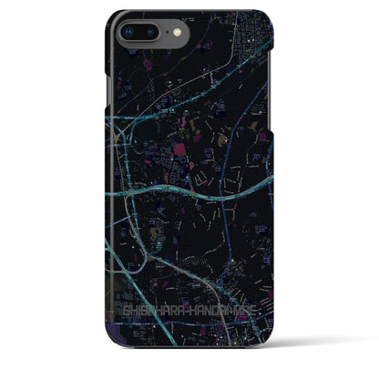 【柴原阪大前（大阪府）】地図柄iPhoneケース（バックカバータイプ）