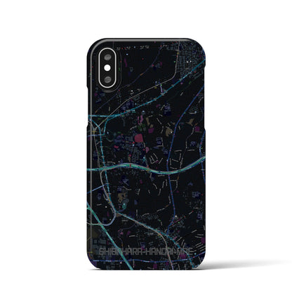 【柴原阪大前（大阪府）】地図柄iPhoneケース（バックカバータイプ）