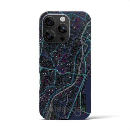 【芝公園（東京都）】地図柄iPhoneケース（バックカバータイプ）