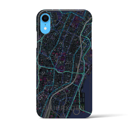 【芝公園（東京都）】地図柄iPhoneケース（バックカバータイプ）