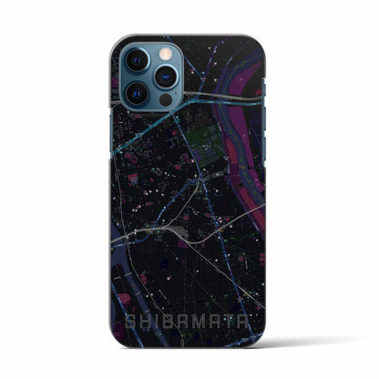 【柴又（東京都）】地図柄iPhoneケース（バックカバータイプ）