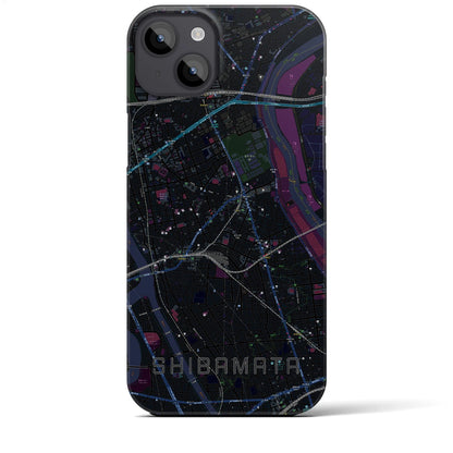 【柴又（東京都）】地図柄iPhoneケース（バックカバータイプ）