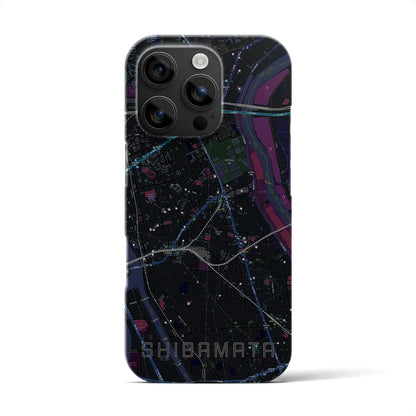 【柴又（東京都）】地図柄iPhoneケース（バックカバータイプ）