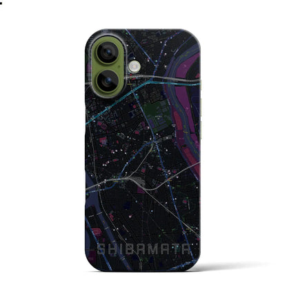 【柴又（東京都）】地図柄iPhoneケース（バックカバータイプ）