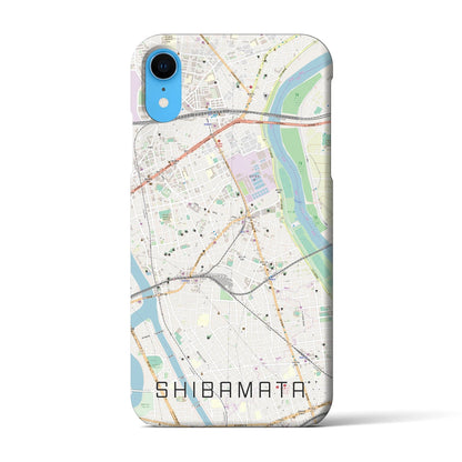 【柴又（東京都）】地図柄iPhoneケース（バックカバータイプ）