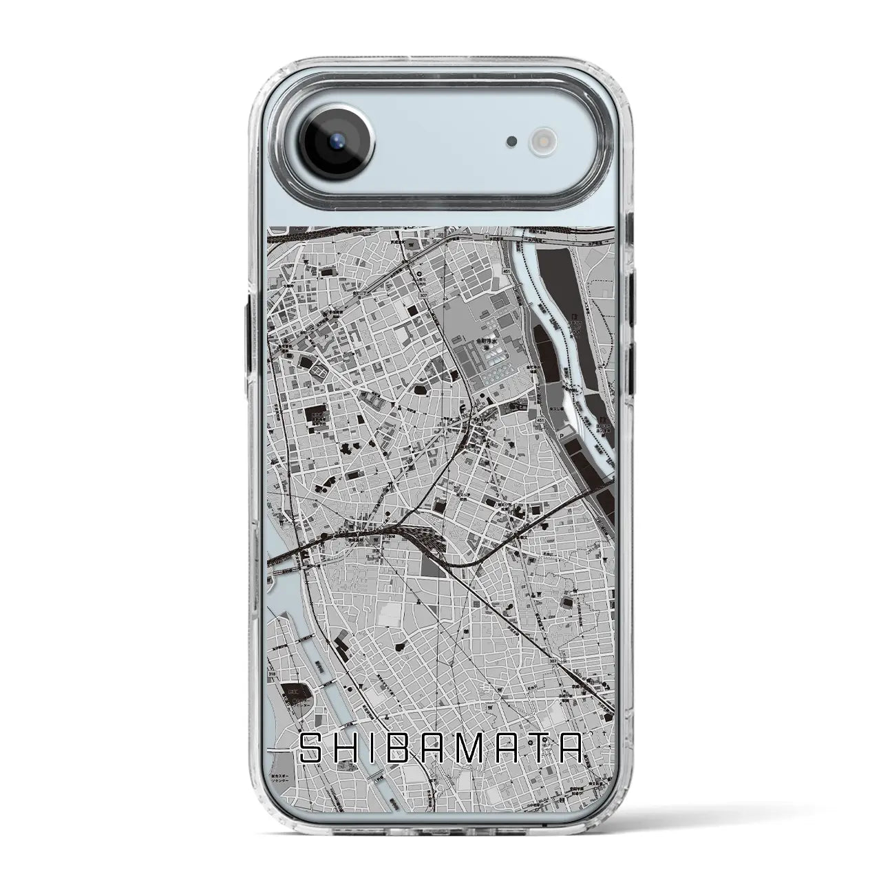 【柴又（東京都）】地図柄iPhoneケース（MagSafeタイプ）