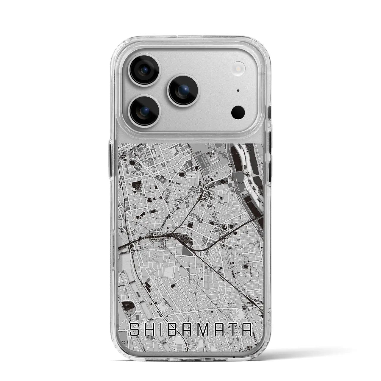 【柴又（東京都）】地図柄iPhoneケース（MagSafeタイプ）