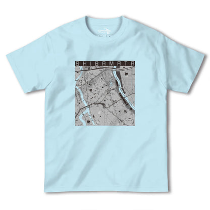 【柴又（東京都）】地図柄ヘビーウェイトTシャツ