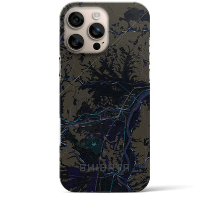 【柴田（宮城県）】地図柄iPhoneケース（バックカバータイプ）