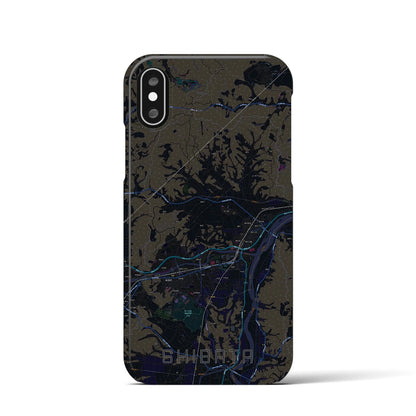 【柴田（宮城県）】地図柄iPhoneケース（バックカバータイプ）