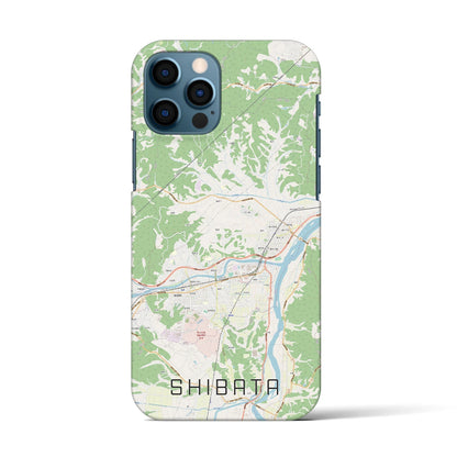 【柴田（宮城県）】地図柄iPhoneケース（バックカバータイプ）