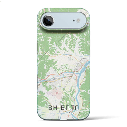 【柴田（宮城県）】地図柄iPhoneケース（バックカバータイプ）