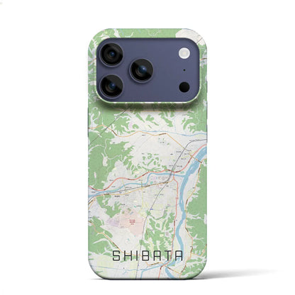 【柴田（宮城県）】地図柄iPhoneケース（バックカバータイプ）