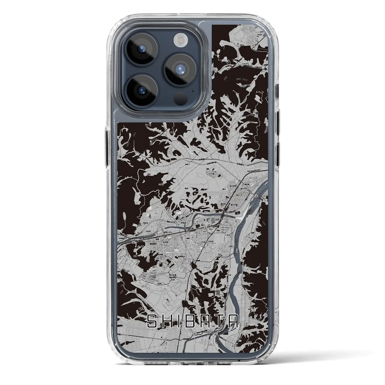 【柴田（宮城県）】地図柄iPhoneケース（MagSafeタイプ）