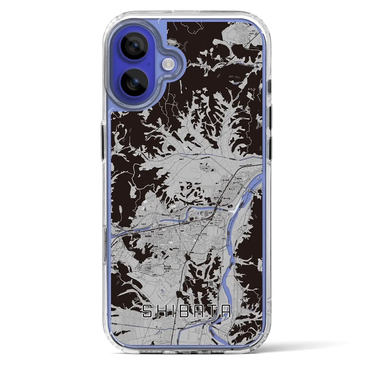 【柴田（宮城県）】地図柄iPhoneケース（MagSafeタイプ）