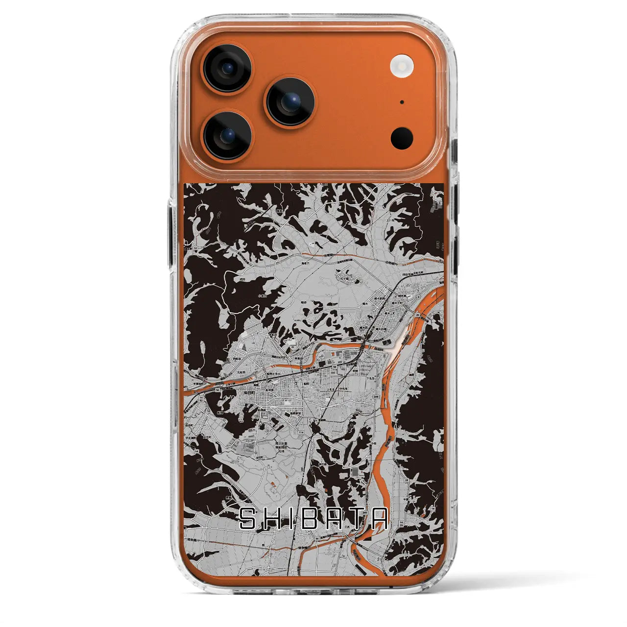 【柴田（宮城県）】地図柄iPhoneケース（MagSafeタイプ）