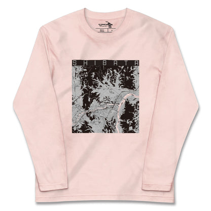 【柴田（宮城県）】地図柄ロングスリーブTシャツ