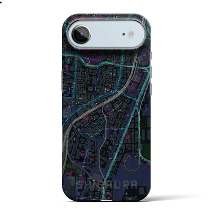 【芝浦（東京都）】地図柄iPhoneケース（バックカバータイプ）