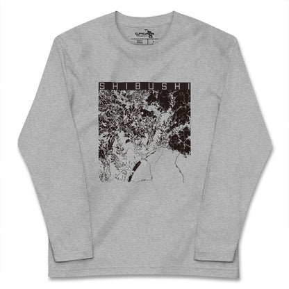 【志布志（鹿児島県）】地図柄ロングスリーブTシャツ