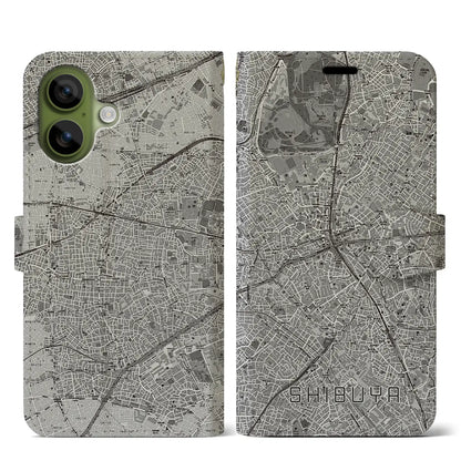 【渋谷（東京都）】地図柄iPhoneケース（手帳タイプ）