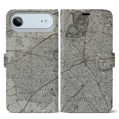 【渋谷（東京都）】地図柄iPhoneケース（手帳タイプ）
