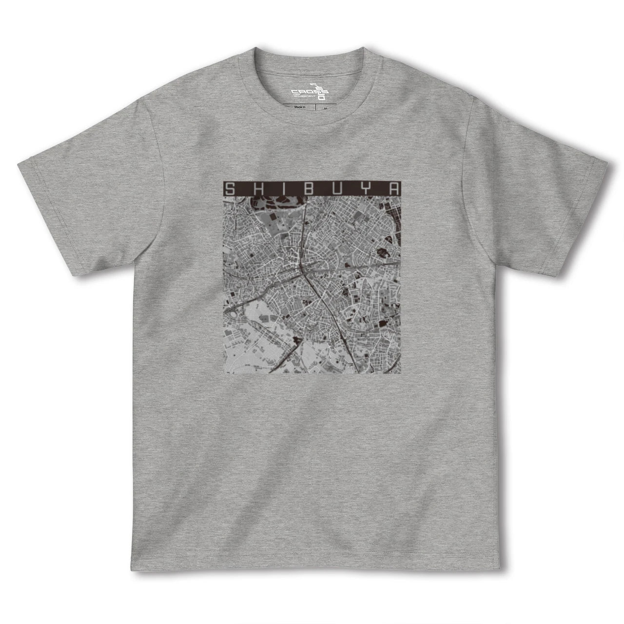 【渋谷（東京都）】地図柄ヘビーウェイトTシャツ