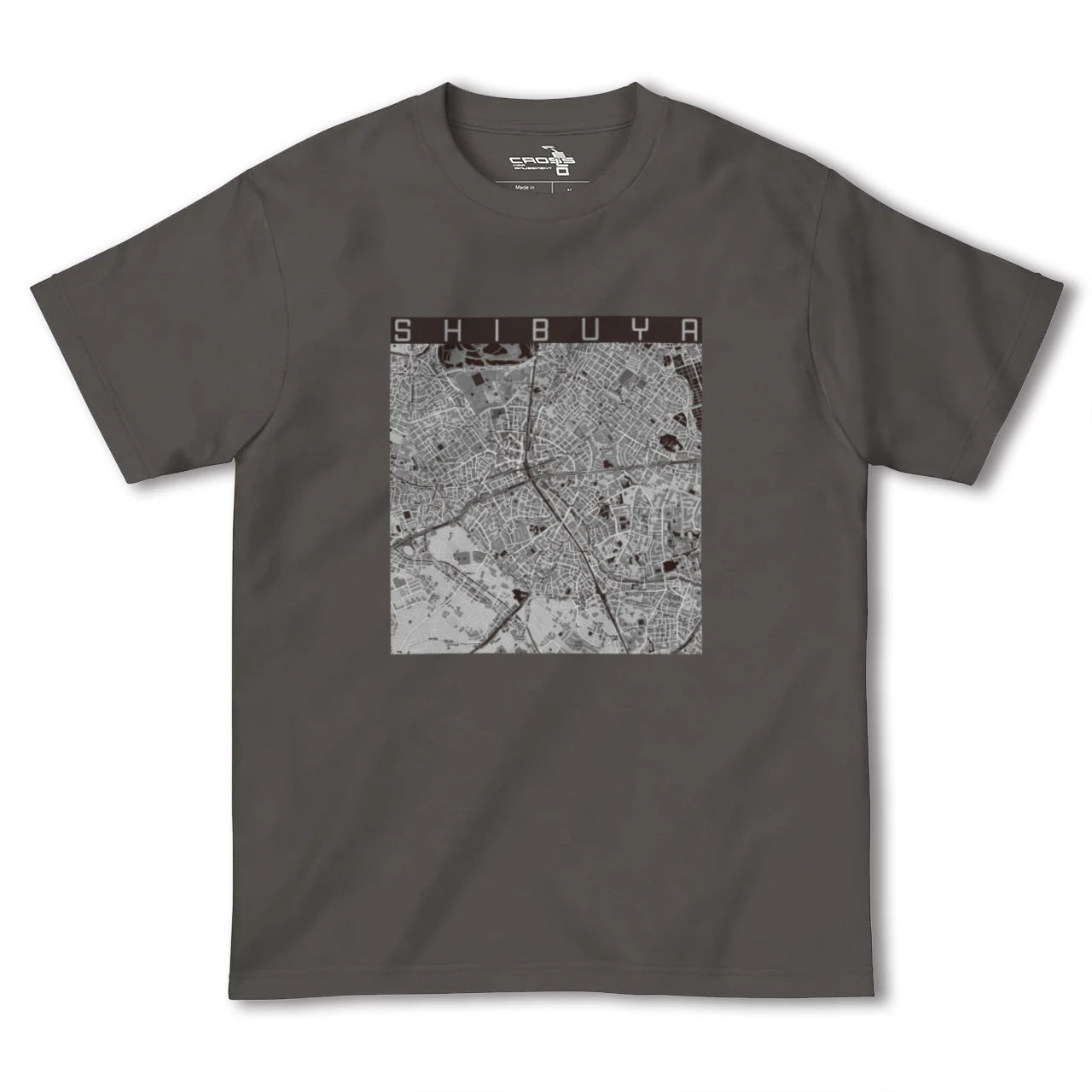 【渋谷（東京都）】地図柄ヘビーウェイトTシャツ