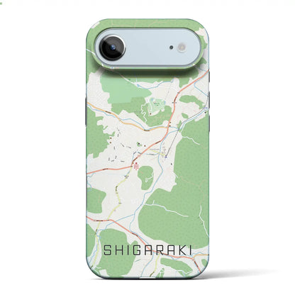 【信楽（滋賀県）】地図柄iPhoneケース（バックカバータイプ）