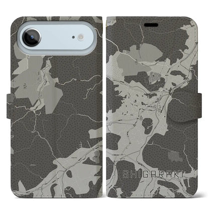 【信楽（滋賀県）】地図柄iPhoneケース（手帳タイプ）