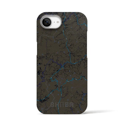 【椎葉（宮崎県）】地図柄iPhoneケース（バックカバータイプ）