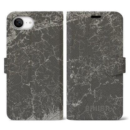 【椎葉（宮崎県）】地図柄iPhoneケース（手帳タイプ）