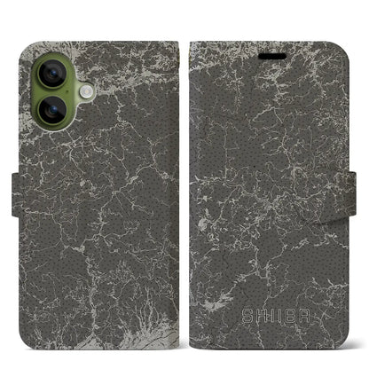 【椎葉（宮崎県）】地図柄iPhoneケース（手帳タイプ）